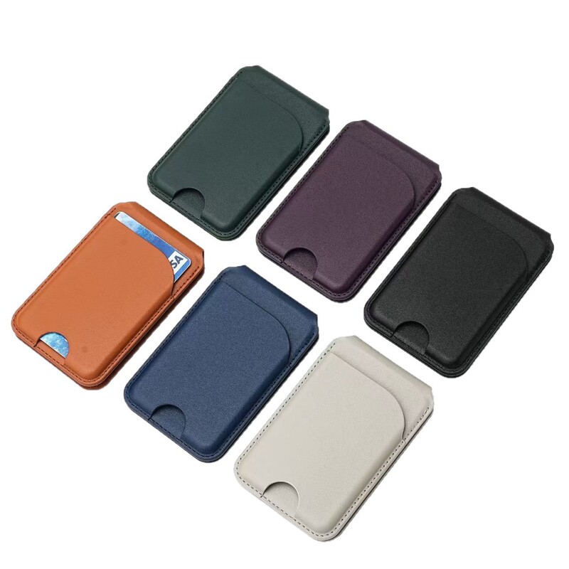 Suitable for Apple Iphone17 Card Holder Magsafe Back Sticker Strong Magnetic Stand Document Storage Cross-Border Exclusive Supply