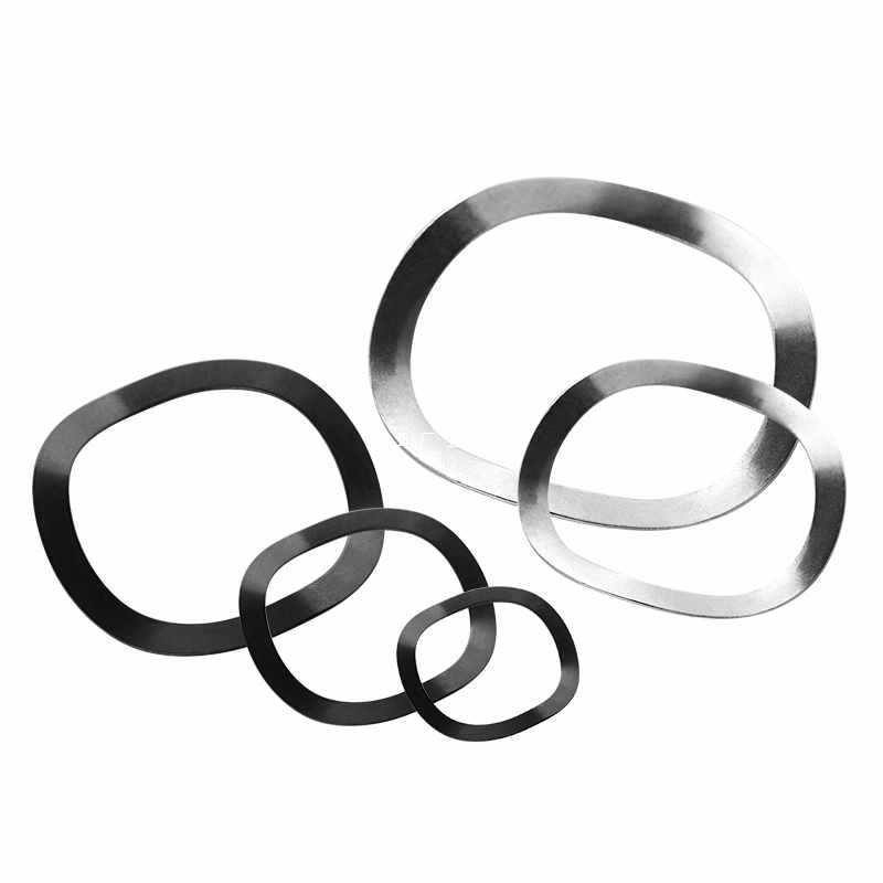 5IJO波形垫圈304不锈钢三波峰垫圈多波型形弹簧垫片波浪弹性轴承