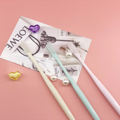 Macaron DuPont Nylon Bamboo Charcoal Soft Hair Unbranded Toothbrush 10-Piece Set Adult Toothbrush for WeChat Live Stream Influencers' Same Version