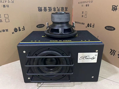 Car speaker/subwoofer active audio car