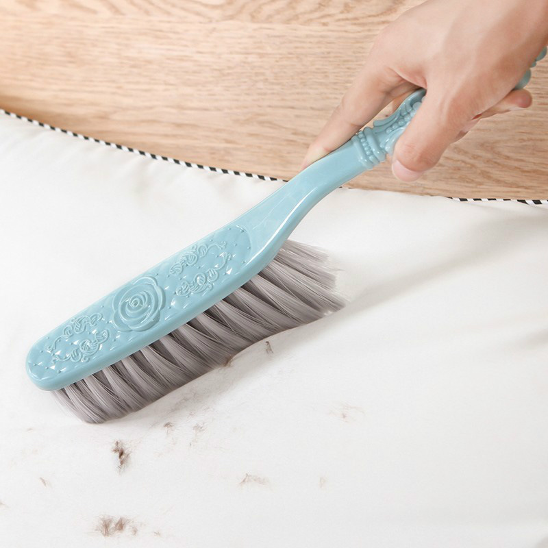 Household Bed Brush Dust Removal Bed Brush Bed Sofa Cleaning Artifact Bedroom Carpet Soft Broom Long Handle Broom