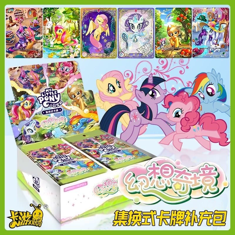Подлинная карточная игра Xiaoma Baoli набор TCG обмен карточками дружба CR карта предварительная группа целый ящик настольных игр