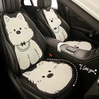 Западный нагорье мультфильм милая леди четыре сезона автомобильная подушка для Volkswagen Golf Sagitar
