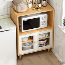 XP家用小户型烤箱微波炉置物柜餐边柜多功能厨房柜子储物柜客厅靠