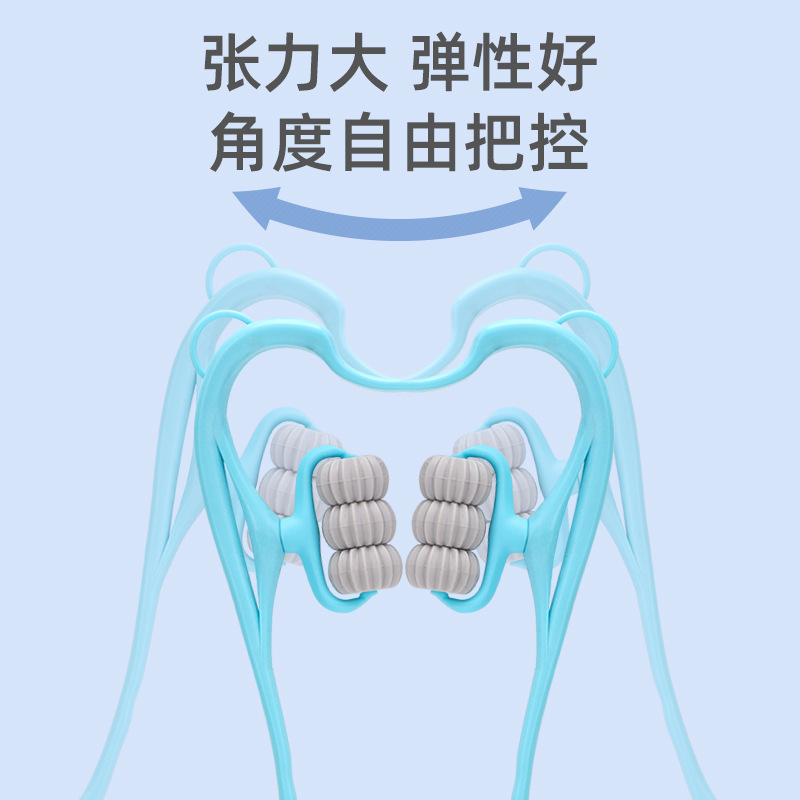 頚椎マッサージ器携帯家庭用多機能揉みボール手動クリップ首肩首マッサージ肩マッサージ|undefined