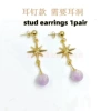Earrings one pair