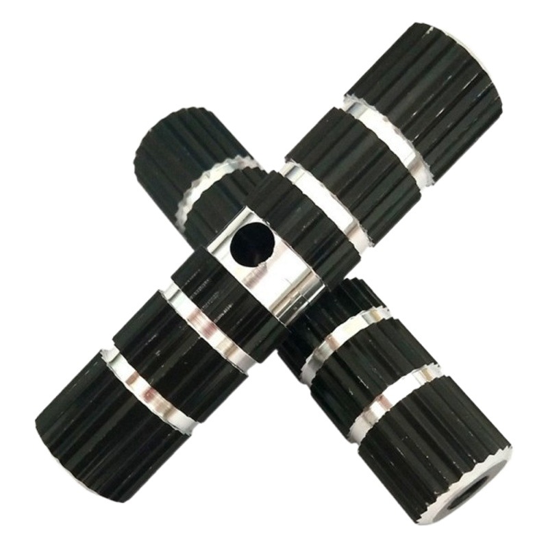 Bicicleta columna de aluminio Barra de pie cilíndrica bicicleta de montaña varilla de pedal columna de pie sólido cohete cilindro accesorios al por mayor