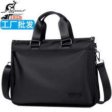 跨境批发可15.6寸电脑包防水手提包男士商务公文包休闲单肩斜挎包
