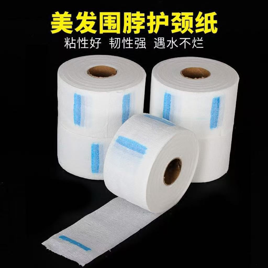 Around the neck paper barber shop to prevent broken hair from falling to the neck hair salon disposable hair cutting neck care paper bag turban