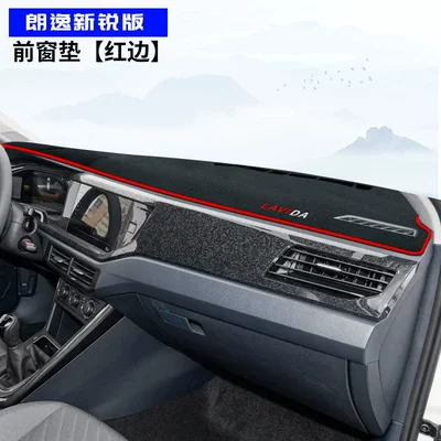 Günəş əleyhinə siperlik – Mat Plus Interior New Version - lavida-new-elite-edition-front-window-red-trim