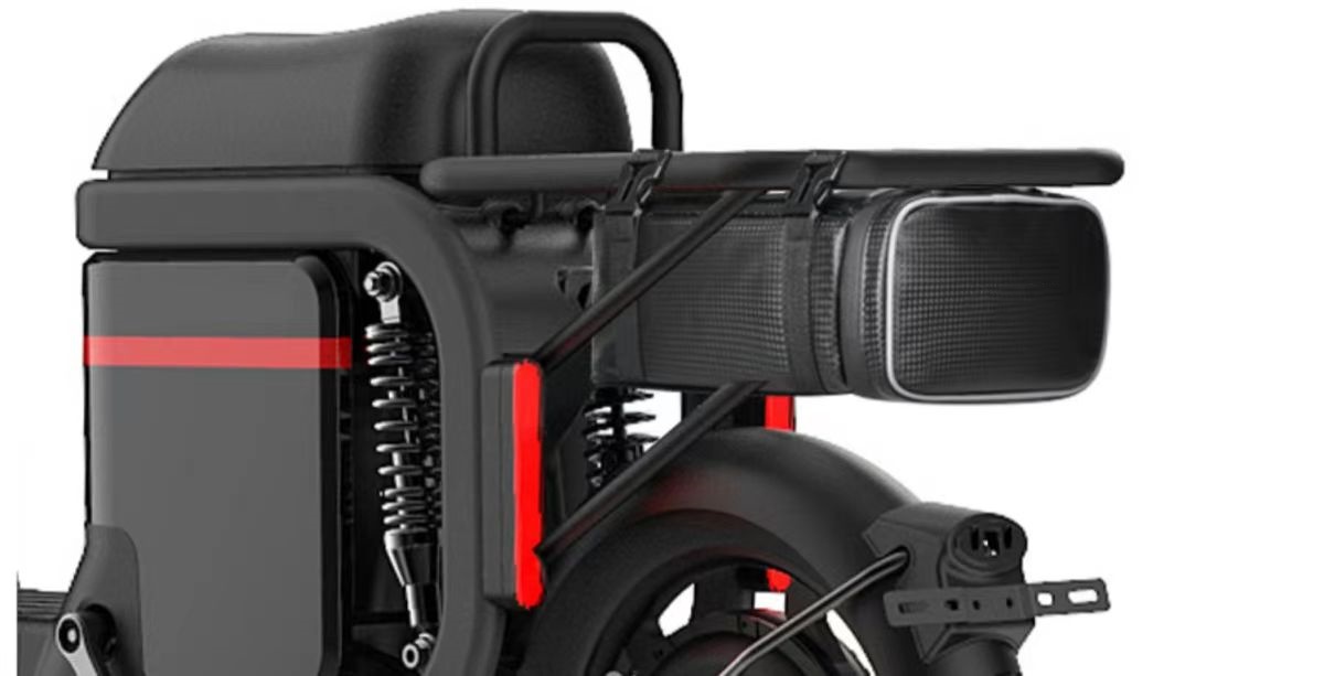 Suitable for Electric Vehicle Rear Seat Bag, Rear Tail Bag, Raincoat Charger Storage, Front Battery Vehicle Storage Bag