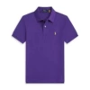 Purple Polo yellow label