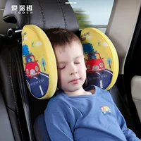 Подголовник автомобиля Детский боковая подушка для сна Подушка для шеи Подушка для памяти Хлопковая подушка для трансграничного взрыва мультфильм для сна автомобиля