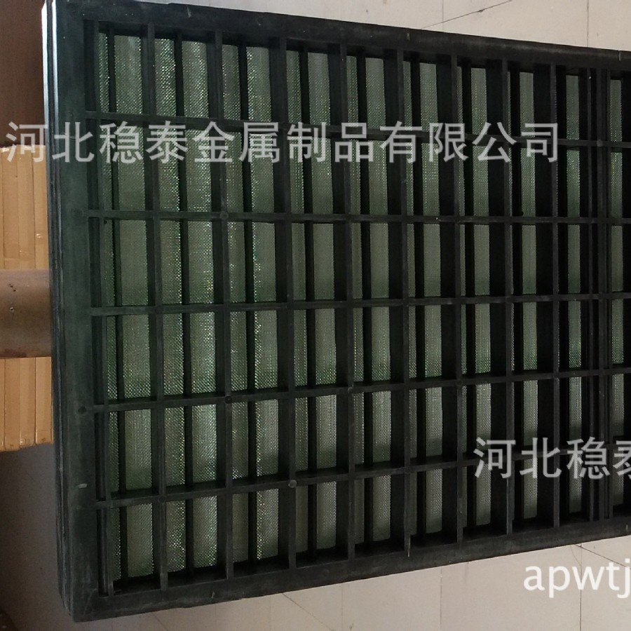 厂家供应聚氨酯注塑包塑框架振动筛网1165*585*40mm
