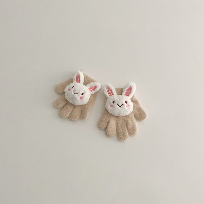 Kinder handschuhe Winter cartoon ins warme winter handschuhe für mädchen süße fünf-finger handschuhe_voghion.com
