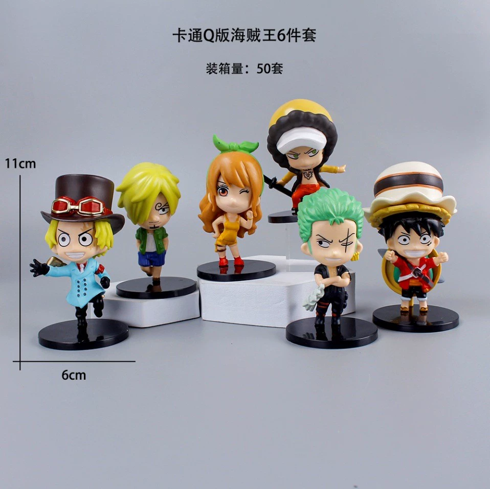 Фигурки One Piece, периферия Лукаки и Эсолон 100 сцен модельные фигуры, оптовые украшения персонажей Нами и Робин