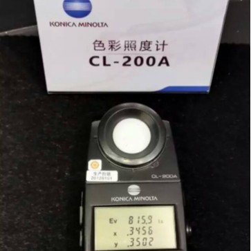 日本KONICA MINOLTA CL-200A色温照度计 色温仪 色彩照度仪