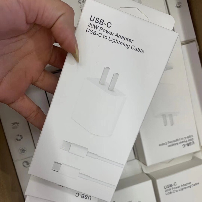 Suitable for 20W Charger Set Usb-C Charging Cable Lightning Lightning Data Cable C-C Braided Charging Cable