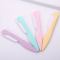 Ladies Safety Foldable Razor Shaving Comb, Anti-Scraping Beginner Set Beauty Tool Replaceable Blades