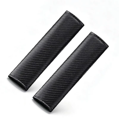 shoulder pads, anti-neck-strangling carbon: Seat belt shoulder pad