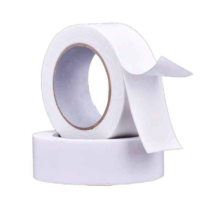 Cintas adhesivas de esponja fuerte de doble cara de alta viscosidad PE de alta viscosidad pared fijación de espuma de espuma de goma de goma de goma blanca