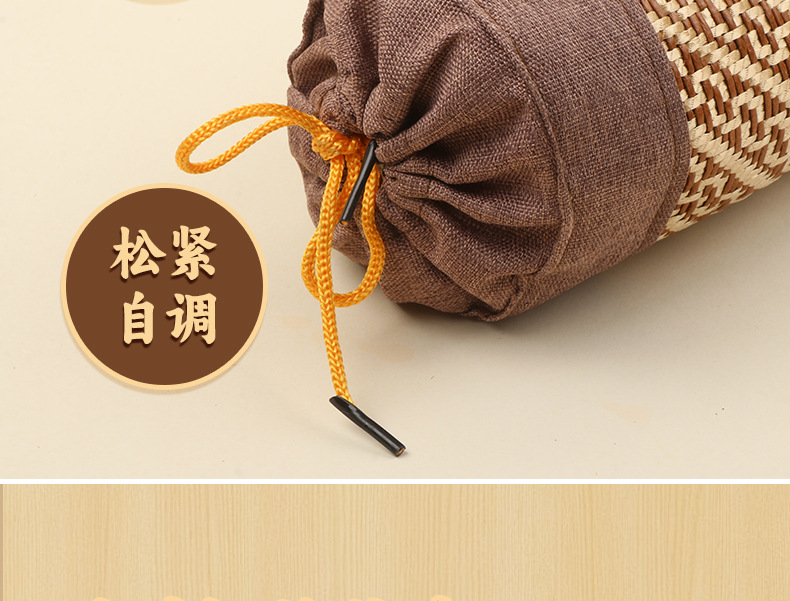 Mugwort Herbal Pillow Ai Cao Cooling Silk Neck Support Pillow for Sleep Single Size quality and texture