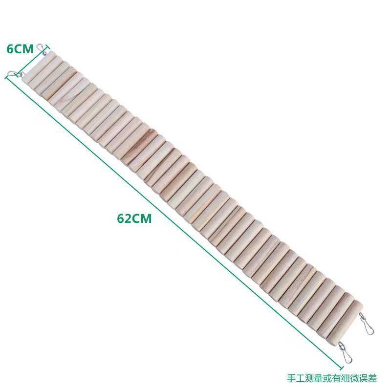 ハムスター玩具造景用品家具小フェンス長尺クライミング階段金糸熊木製アーチ小ペット巣木|undefined
