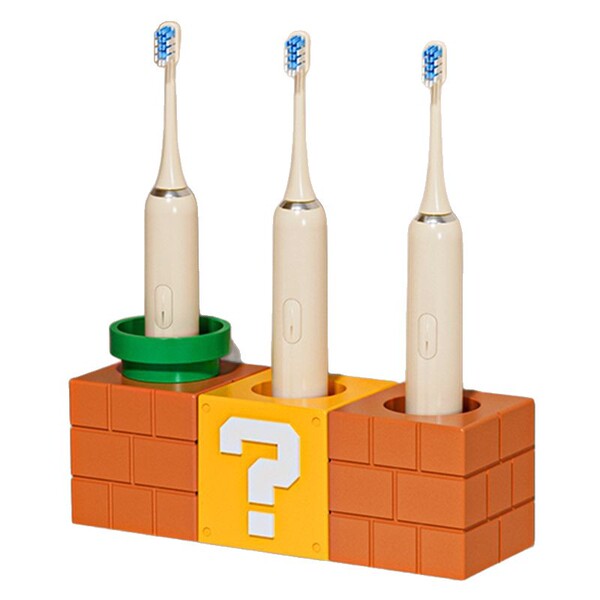 Super Malio electric toothbrush storage rack without punching…