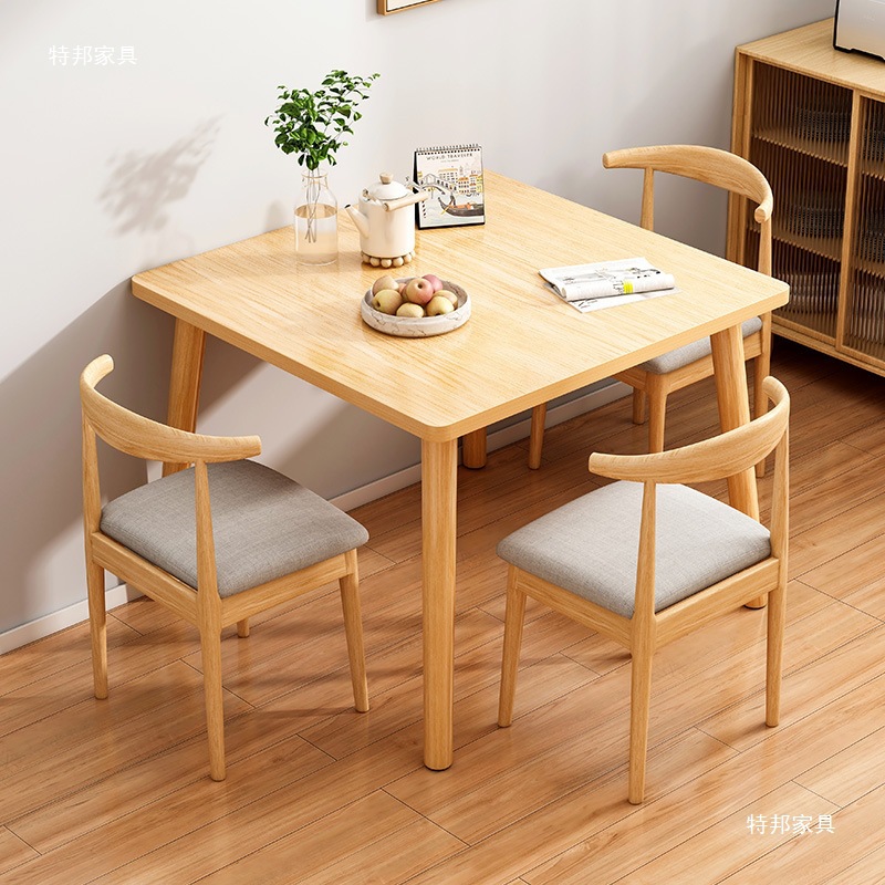 Commercial Coffee Table Balcony Home Dining Conference Table Square Table Negotiation Table Coffee Table Tea Table Nordic Dining Table and Chairs