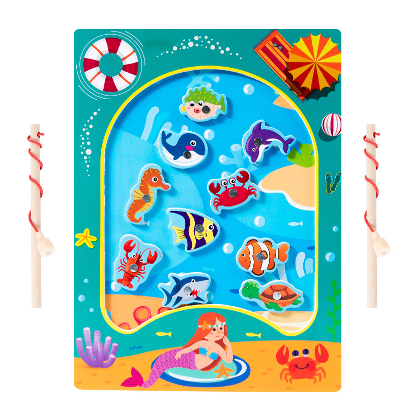 【블리스터 포장】 연못 낚시 게임 - 인어공주