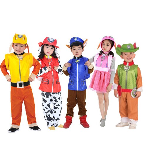 Halloween Paw Patrol clothes cosplay children's Paw Patrol Archie Paw Patrol daily costumes