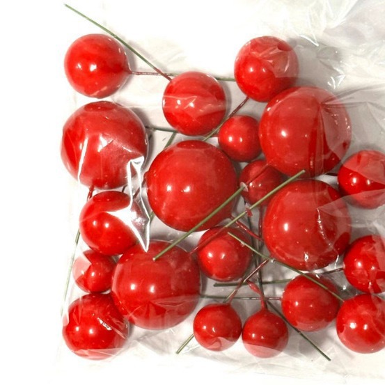 레드볼 혼합팩 20개 (4가지 사이즈 각 5개)