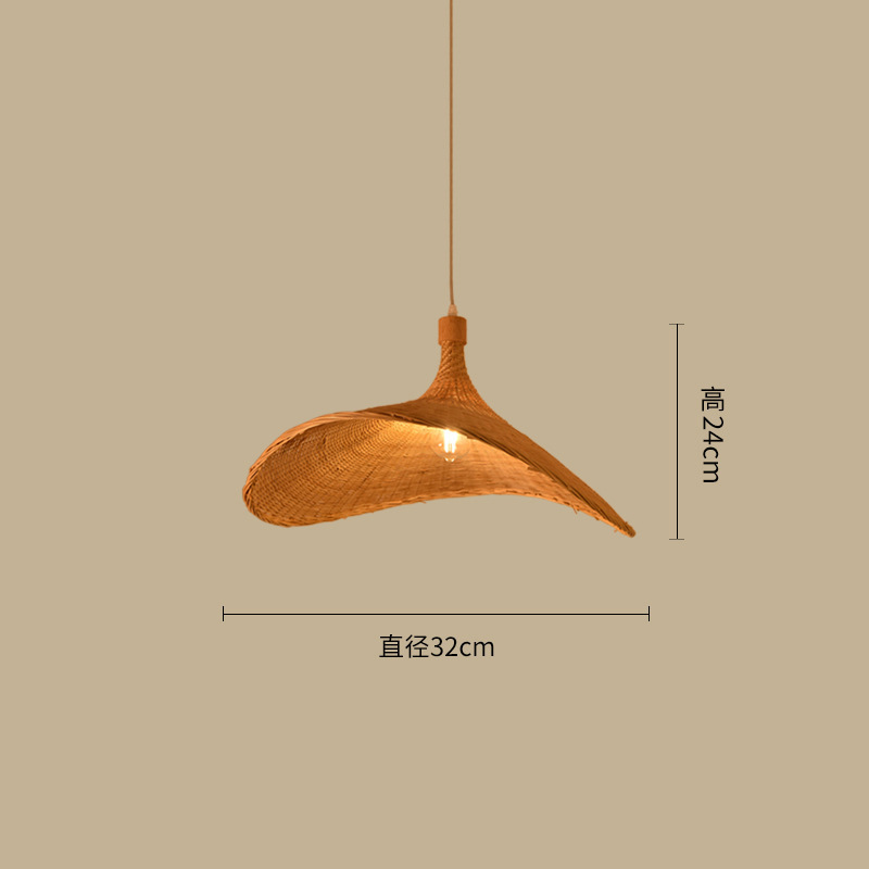 Nueva Lámpara de Araña de Estilo Chino para Salón de Té, Inspirada en el Zen, para Restaurante del Sudeste Asiático, Dormitorio, Lámpara de Bambú de Estilo Japonés, Linterna de Bambú, Lámpara de Araña de Estilo Chino