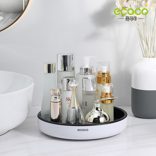 Rotating condiment storage rack kitchen countertop multi-functional soy sauce bottle condiment storage supplies household large size