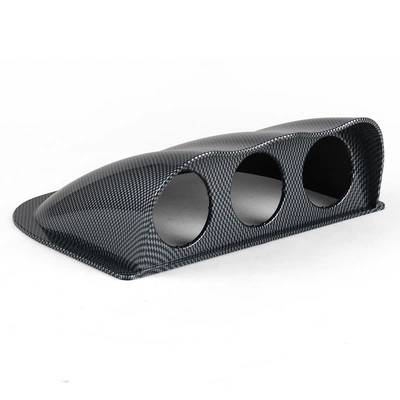 Cover Stand, automobile instrument - three-holes-carbon-pattern