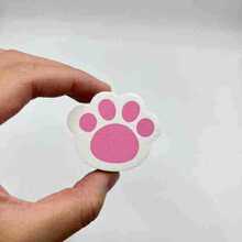 猫爪镜子擦玻璃镜面除垢清洁海绵魔力擦 自动吸附猫爪镜子擦