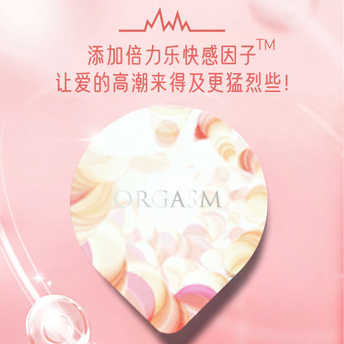 Bilile Orgasm Condom Double Enjoyable Pleasure Hydraulic Ultra-Thin Condom Polyurethane 001 Orgasm Condom