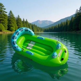 Lot: Transparent PVC Inflatable Ski Ring Thickeneded Cold-resistant Water Skin Raft