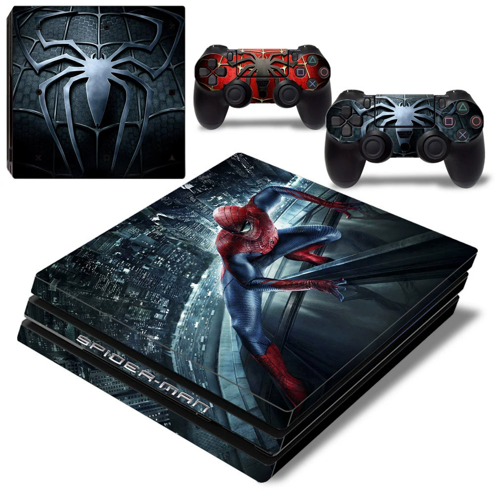 Консоль игр полнотелый корпус, наклейка, Marvel, не оставляет клей