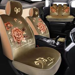 車のクッション秋の冬の短い毛の保温のマットはじゅうたん式のシートカバーをまねて滑り止めの底の5つの席を包囲して通用します。