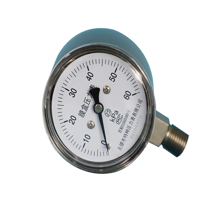无锡特种膜盒压力表YE-60无锡特种压力表微压表雪浪仪器仪表