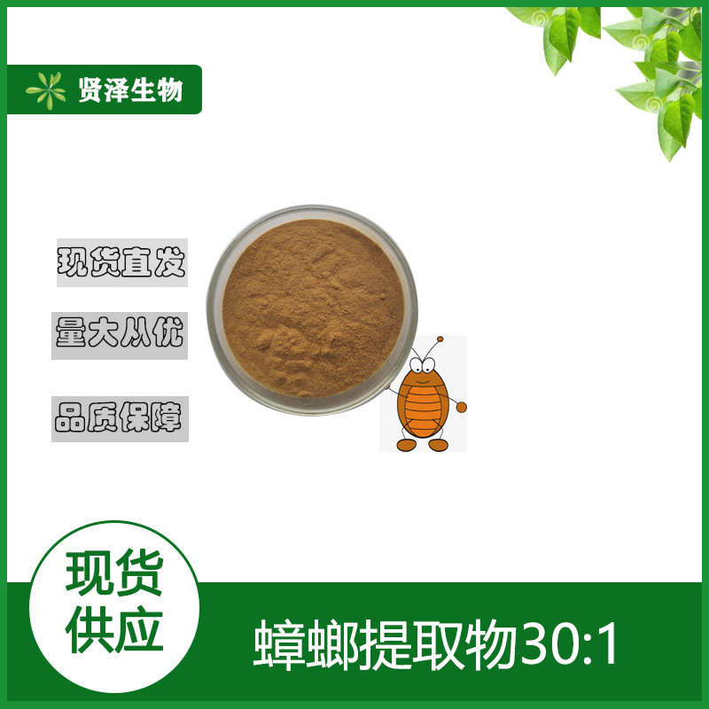 蟑螂提取物30:1 蟑螂提取原料粉 多规格提取物 贤泽生物 现货供应