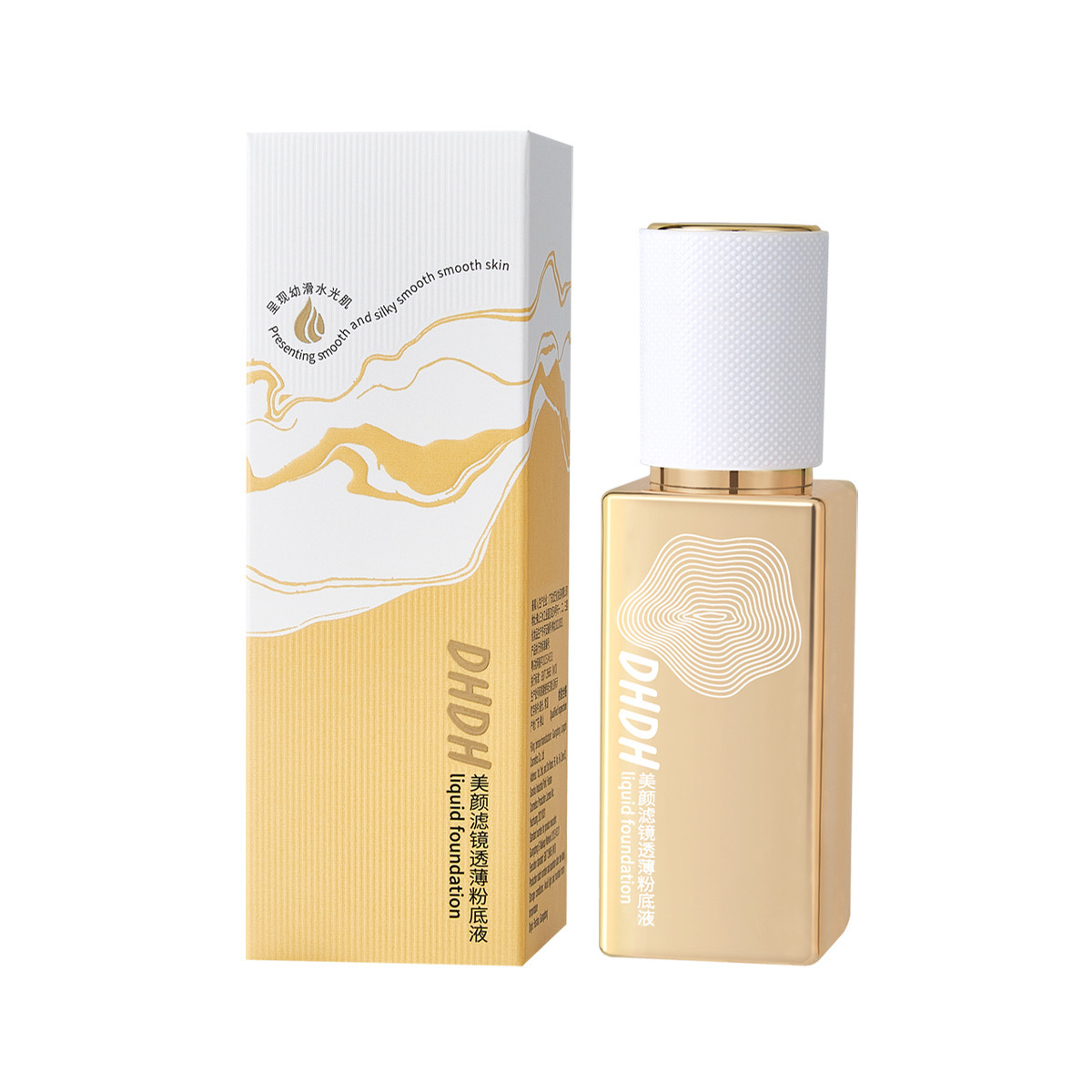 Filtros de belleza DHDH, base transparente, opacificador líquido, maquillaje transparente, maquillaje transparente, maquillaje de belleza transfronterizo.