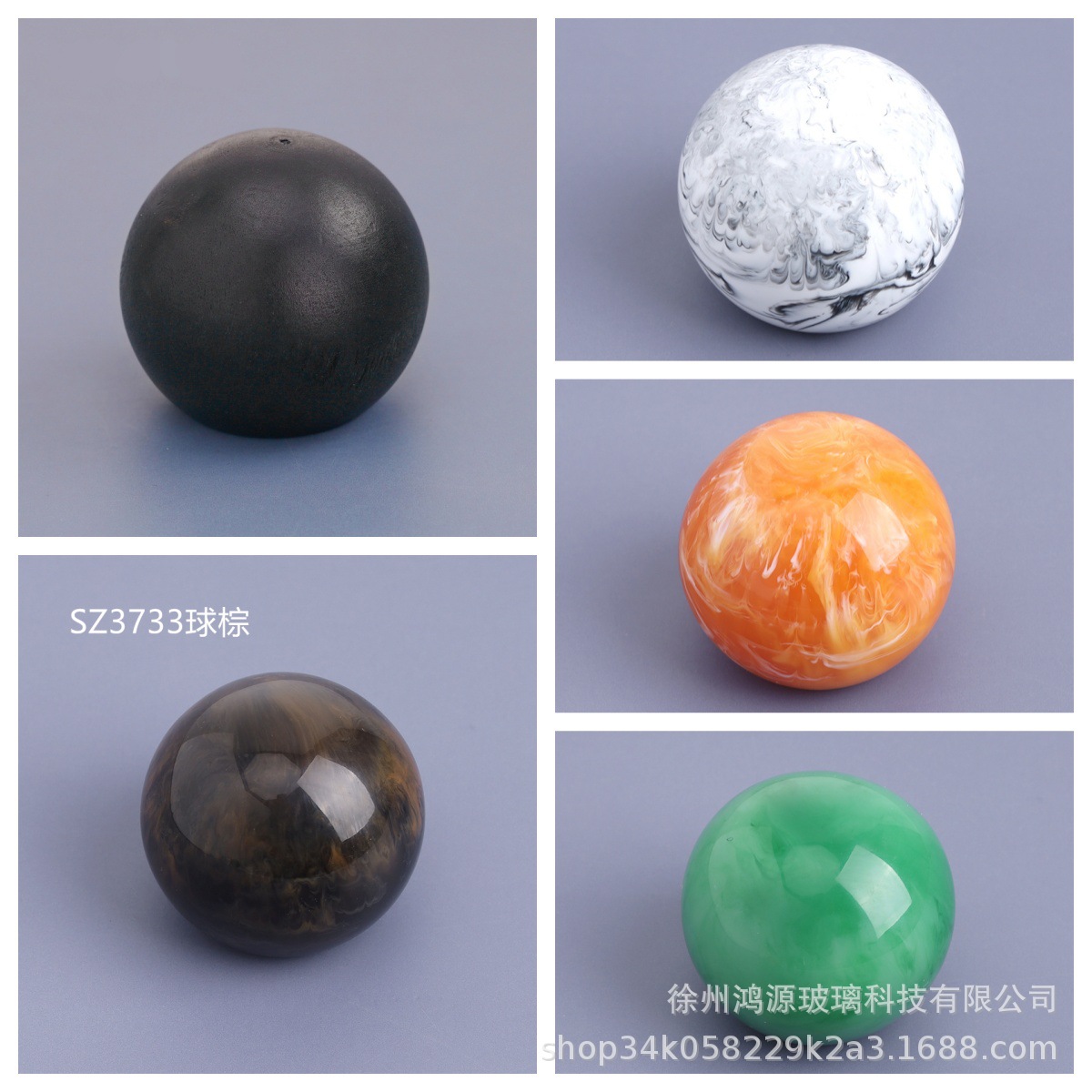 Cubierta de madera maciza esférica ABS de 15 puertos, plástico de color, cubierta de resina pulida a mano, bola redonda, bayoneta de una sola cubierta, tipo universal