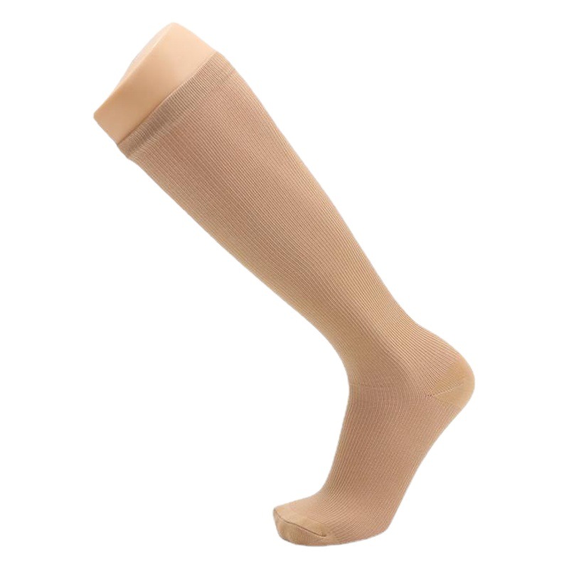 Youlijian Cross-Border New Imitation Nylon Multi-Color Sequential Compression Socks Socks Tv Socks Flat in Stock