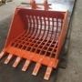 河道网格筛分安装鹅卵石