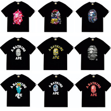 �羳BAPE TShirt�ļ�Գ��ͷ�����Բ���Ů��������t����Ů��ϵ����