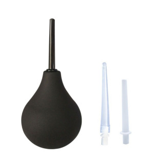 Black ball enemator large 220ml anal irrigator for men and women portable out for wholesale use