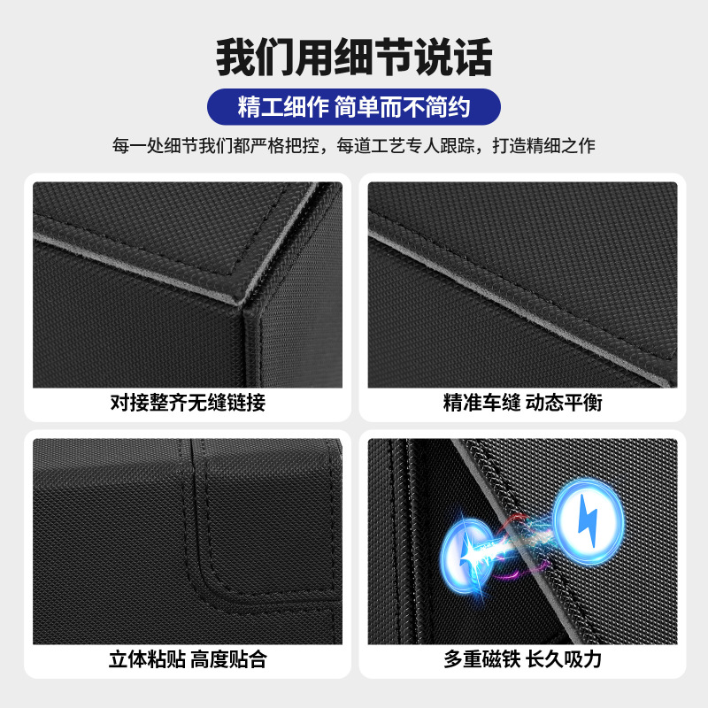 跨境专供卡牌收纳盒万智牌宝可梦桌游收纳盒150+骰子盒游戏卡牌盒|undefined