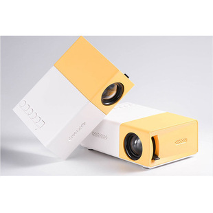 Cross-Border Yg300 Projector Kidsren's Small Mini Projector Home Wall Projection 4K High-Definition Portable Projector